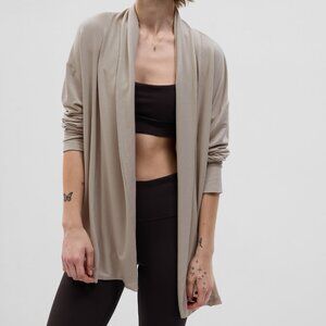 (NWT) Gapfit - beige tencel modal supersoft open cardigan (small)
